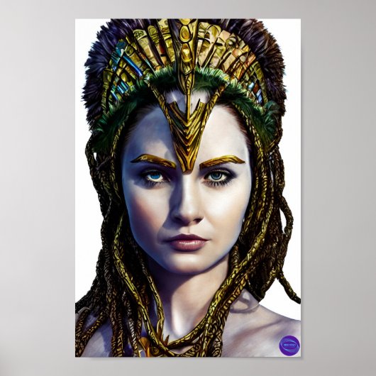 MESOPOTAMIAN QUEEN POSTER (Voorkant)