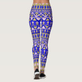 Mesopotamische kunst leggings (Achterkant)