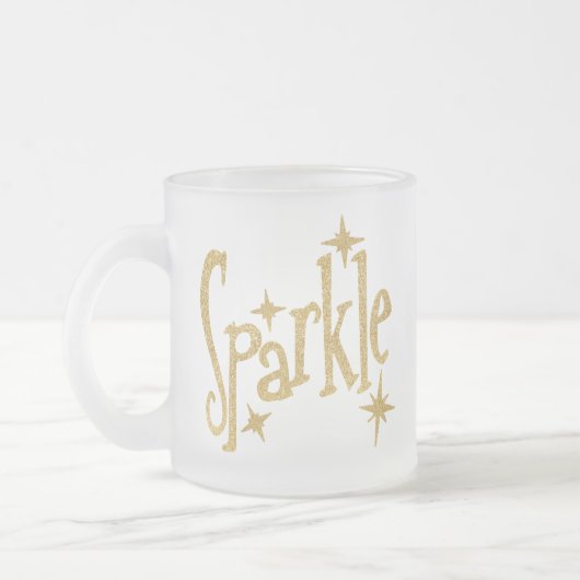 Mesp in Gold Matglas Koffiemok (Links)