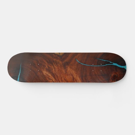 MESQUITE AFBEELDING W/TURQUOÏE INLAY SKATEBOARD (Horizontaal)