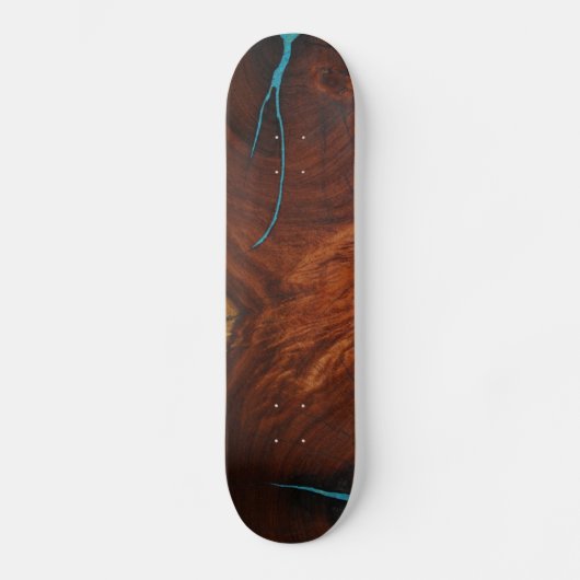 MESQUITE AFBEELDING W/TURQUOÏE INLAY SKATEBOARD (Voorkant)