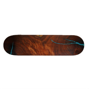 MESQUITE AFBEELDING W/TURQUOÏE INLAY SKATEBOARD