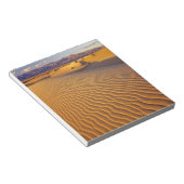 Mesquite Flat zandduinen in Death Valley Notitieblok (Schuin)
