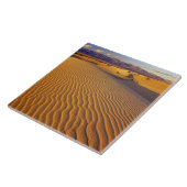 Mesquite Flat zandduinen in Death Valley Tegeltje (Zijkant)