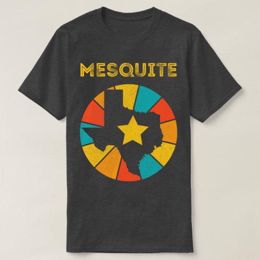 MesQuite Texas Verdrietig Souvenir 1 T-shirt (Design voorkant)