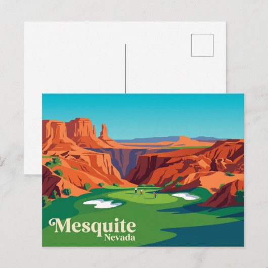 Mesquite VS Briefkaart (Voorkant / Achterkant)