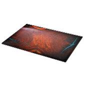 MESQUITE WOOD LOOK TURQUOISE INLAY CUTTING BOARD SNIJPLANK (Hoek)