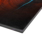 MESQUITE WOOD LOOK TURQUOISE INLAY CUTTING BOARD SNIJPLANK (Hoek)