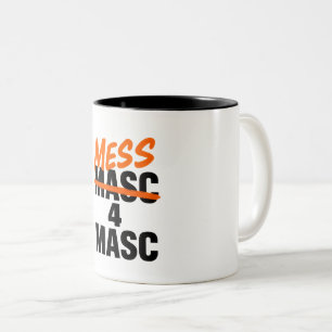 Mess 4 Masc Tweekleurige Koffiemok
