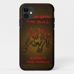 MESS MET DE BULL VERWACHT DE HORNEN Case-Mate iPhone CASE