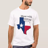 Mess met Texas T-shirt (Voorkant)