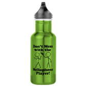 Mess niet met de Mellophone Player Waterfles (Rechts)