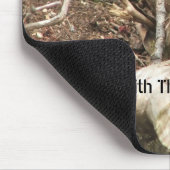 Mess niet met de 'Munk'. Mousepad Muismat (Hoek)