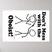 Mess niet met de oboïst poster (Voorkant)