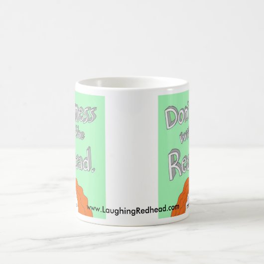 Mess niet met de Redhead. Mok (Center)