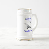 Mess niet met de VS Bierpul (Voorkant rechts)