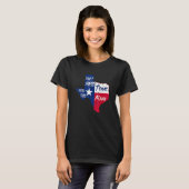 Mess niet met deze Texas mama. T-shirt (Voorkant volledig)