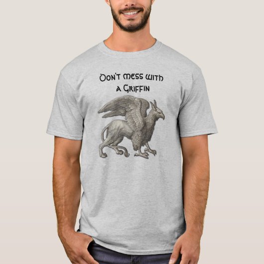 Mess niet met een Griffin T-shirt (Voorkant)