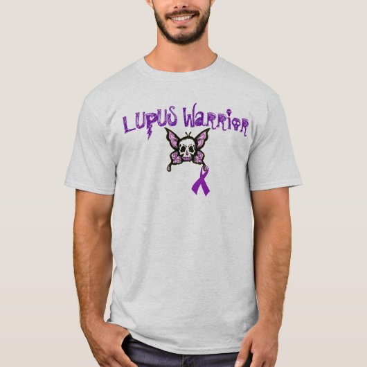 Mess niet met een Lupus Warrior T-shirt (Voorkant)