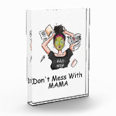 Mess niet met mama. fotoblokken (Links)