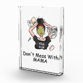 Mess niet met mama. fotoblokken (Rechts)