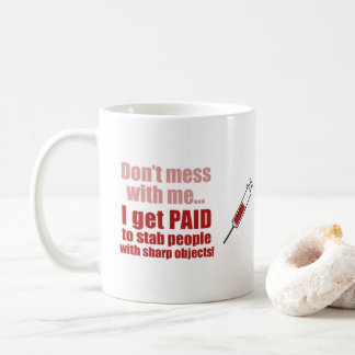 Mess niet met me koffie-Mok Koffiemok