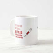 Mess niet met me koffie-Mok Koffiemok (Voorkant links)