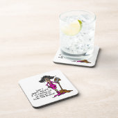 Mess niet met mij bier onderzetter (Rechterzijde)