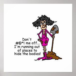 Mess niet met mij poster