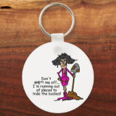 Mess niet met mij sleutelhanger (Voorkant)