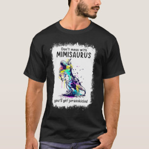 Mess niet met Mimisaurus... je krijgt Jurasskip T-shirt