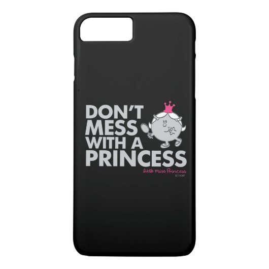 Mess niet met Miss Princess Case-Mate iPhone Case (Achterkant)