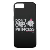 Mess niet met Miss Princess Case-Mate iPhone Case (Achterkant)