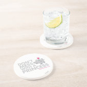 Mess niet met Miss Princess Zandsteen Onderzetter (Zijkant)