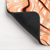 Mess of brown wavy strokes in verschillende richti muismat (Hoek)