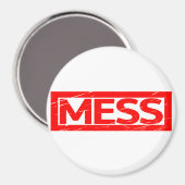 Mess Stamp Magneet (Voorkant / Achterkant)