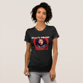 Mess  verbiedt dames T-shirt (Voorkant volledig)