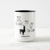 Mess with Goat Classic Mok (Midden)