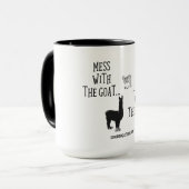 Mess with Goat Classic Mok (Voorkant links)
