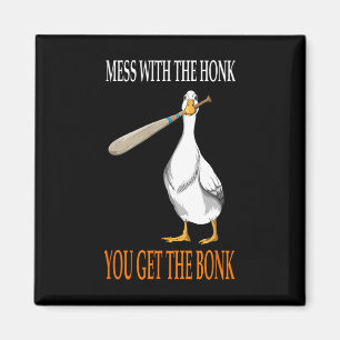 Mess With The Honk Goose Game Gamer Houten Club Co Magneet
