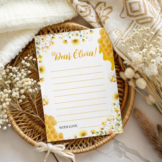 Message for the Future Bee Time Capsule Kaart