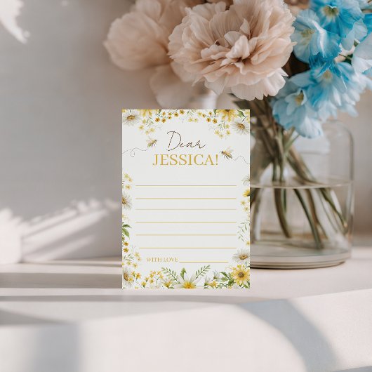 Message for the Little Honey Time Capsule Kaart