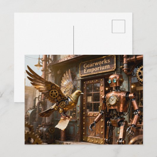 Message for the Shop Briefkaart (Voorkant / Achterkant)