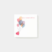 Message mit Love Post-it® Notes (Voorkant)