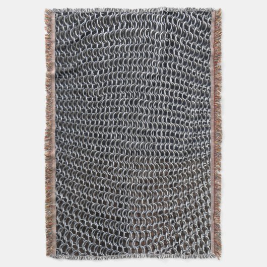 messagerie van de metaalketen armor middeleeuwse k deken (Voorkant Verticaal)