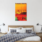 Messageries Maritimes PosterEuropa Canvas Afdruk (Insitu (Slaapkamer))