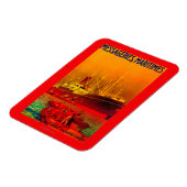 Messageries Maritimes  PosterEuropa Magneet (Linkerzijde)