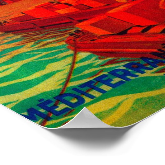 Messageries Maritimes  PosterEuropa Poster (Hoek)