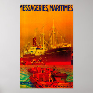 Messageries Maritimes PosterEuropa Poster