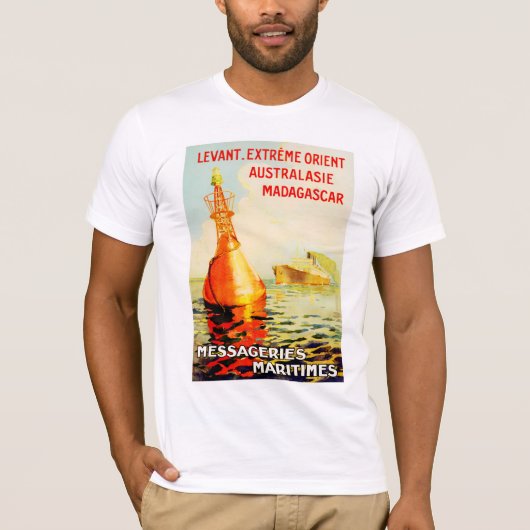 Messagries Maritimes ~ Boei T-shirt (Voorkant)